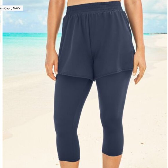 ONE DAY ONLY Nwt Swim Capri shorts Bottom Swimsuits For All - Picture 3 of 3